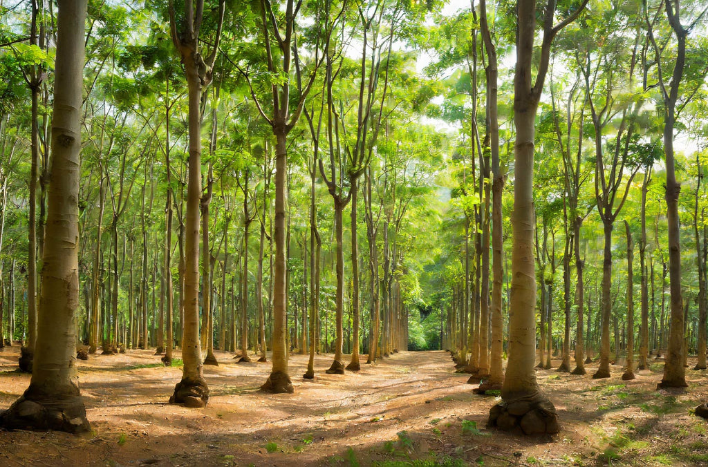 Sandalwood Mysore plantation in India