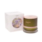 pleasance pepper organic candle - green glass with box