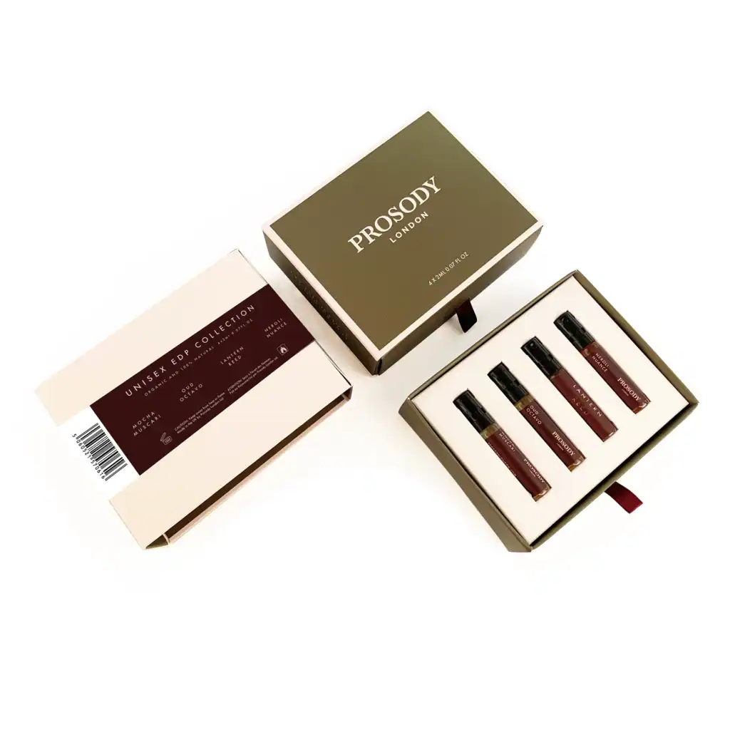 Natural Organic Unisex Perfume Sample 1 prosody london unisex sample set natural in green box