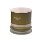 Whisky Wisteria - organic candle - glass