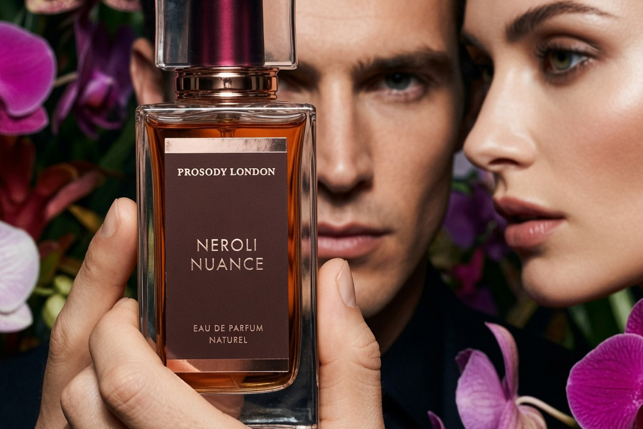 Prosody London Neroli Nuance perfume, one of the best niche perfume brands worth trying for 100% botanical formulation