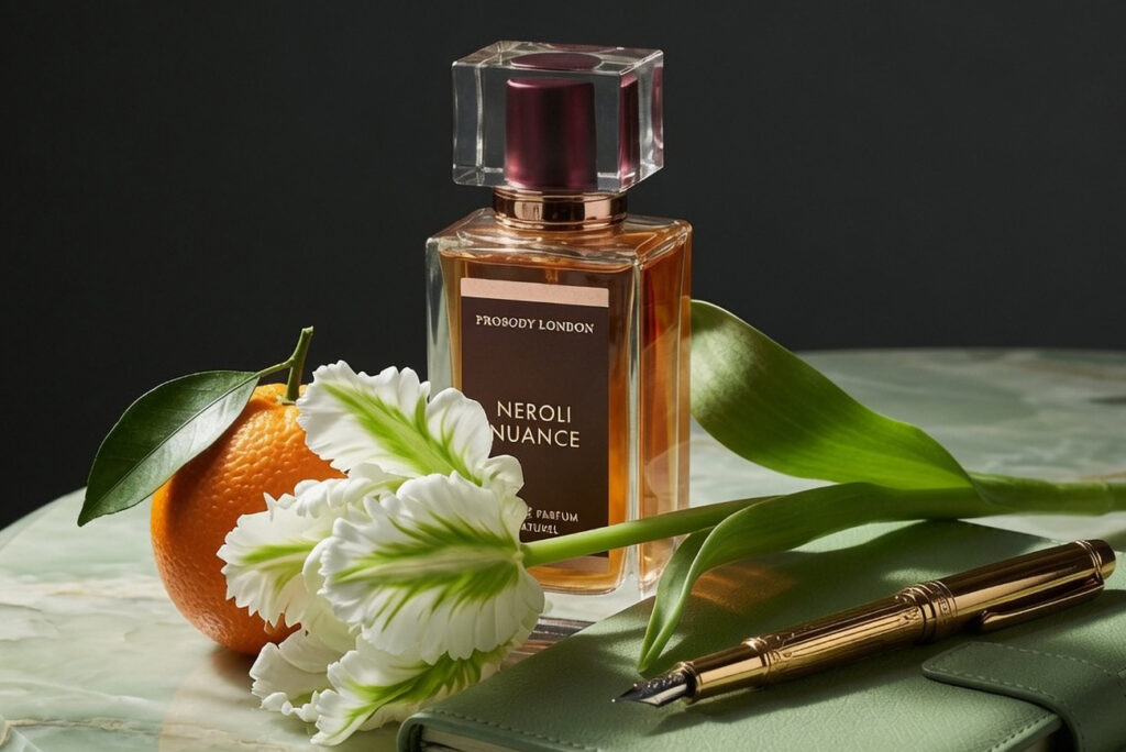 Niche Perfume by Season — A Working Perfumer's Pick 3 Neroli Nuance by Prosody London — natural summer eau de parfum with orange and tulip, niche perfume by season